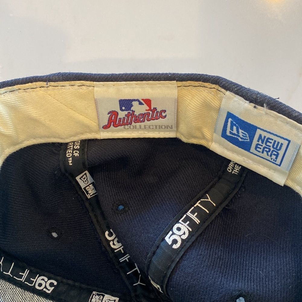 Atlanta Braves fitted Sz 7 56cm MLB - Picture 7 of 8